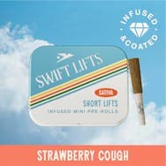 Strawberry Cough 2.5g 5-Pack Infused & Coated Short Lifts