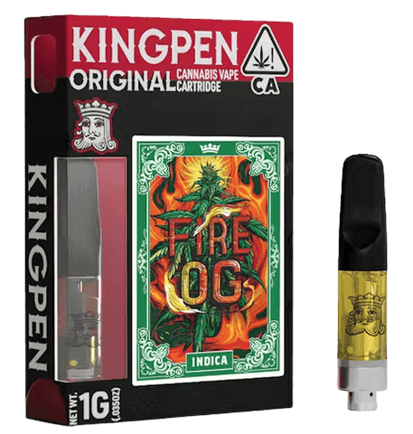 KINGPEN - THC VAPE - FIRE OG - 1G