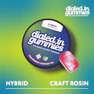 Dialed In: Watermelon - Live Rosin Gummies 100mg 10pk