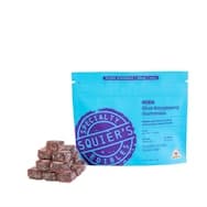 Squier's Specialty Edibles - Blue Raspberry - 200mg THC Hash Rosin - Gummies