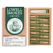 Lowell Smokes | Closing Time "Quicks"| Pre-Rolls | 10PK
