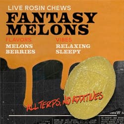 Fantasy Melons 100mg 10pk - Live Rosin Chews