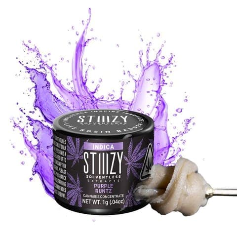 STIIIZY - Rosin Badder - Purple Runtz - 1g