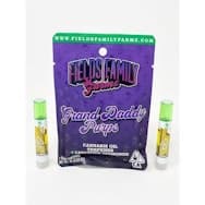 FIELDS FAMILY FARMZ- GRAND DADDY PURPS LIQUIFIED DIAMONDS CARTRIDGE [I]