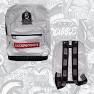 Backpack Boyz | White 5 Points Logo Backpack | Merch