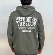 Weed Out The Bad Pullover- Green - [XL]