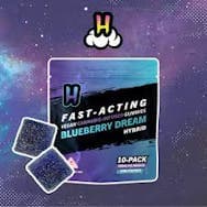 Blueberry Dream 'Hybrid' [10mg THC] "Fast Acting" Gummies || Hellavated