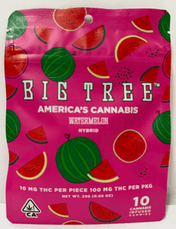 Big tree | Watermelon | Gummies | 10pk | 100mg