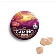 Kiva Camino Sours Gummy - Orchard Peach 1:1 100mg
