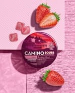 Kiva Camino Sours Gummies - Strawberry Sunset 100mg
