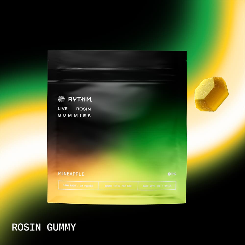 Pineapple Live Rosin Gummies