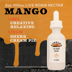 2oz Mango Sherb Cream Pie - 100mg Nectar Tincture
