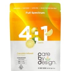 4:1 FULL SPECTRUM LEMON CHEWS