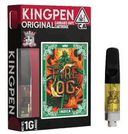 KINGPEN - THC VAPE - FIRE OG - 1G