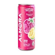 ALMORA FARM- STRAWBERRY LEMON (12OZ/100MG) PREBIOTIC SODA [H]