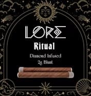 LORE Ritual Infused Single Blunt 2g: Strawberry Blizzard