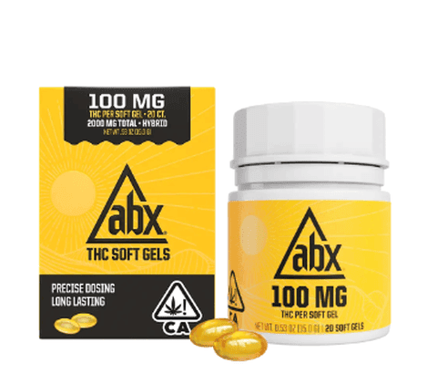 ABX - THC CAPSULE - SOFT GELS - 1000MG