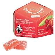 WYLD- SOUR CHERRY 10PC (10MG/100MG) GUMMY [I]