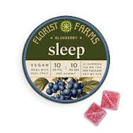 Florist Farms | Bedtime Blueberry Sleep Gummies | 10 Pack