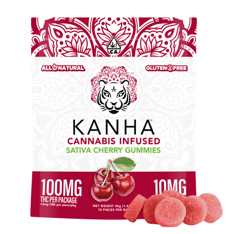 KANHA - THC GUMMY - CHERRY - 100MG