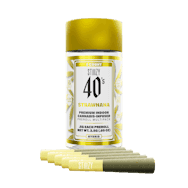 Strawnana 40's Infused Pre-Roll 0.5g 5-pack | 2.5g