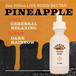 2oz Pineapple Dark Rainbow - 100mg Nectar Tincture