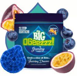 OGeez - BIG Sleep Edition, Aquaberry - 100 mg 2:1 CBN