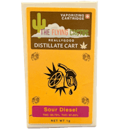 Distillate Vape Cartridge - 1g | The Flying Cactus I Sour Diesel