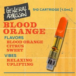 Blood Orange - 1g Distillate Vape Carts