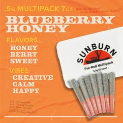 Blueberry Honey - 7ct Pre Rolls