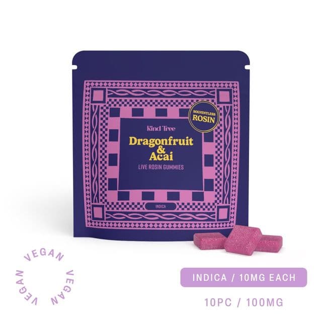 Dragonfruit & Acai Live Rosin Gummies