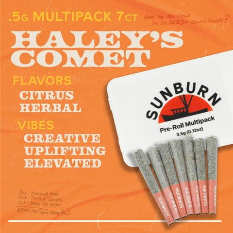 Haley's Comet - 7ct Pre Rolls