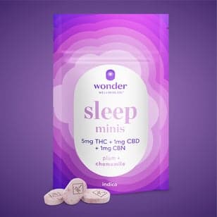 Sleep Plum [40pk] (2mg CBD/5mg THC/2mg CBN) *Hard style troche*