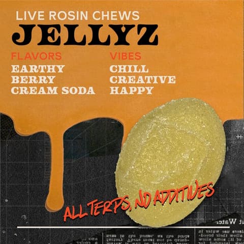 Jellyz 100mg 10pk - Live Rosin Chews