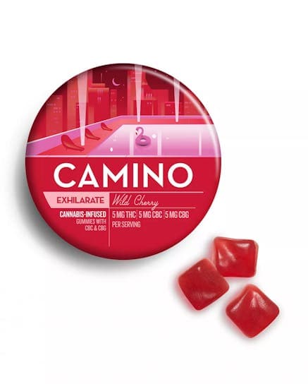 Camino | Wild Cherry Gummies CBG:CBC | 20 Pack | 100mg