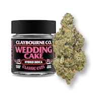 Claybourne | Flower 3.5g | H | Wedding Cake