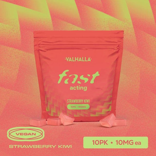 Strawberry Kiwi Fast Acting Gummies