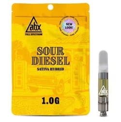 ABX - FULL SPECTRUM VAPE - SOUR DIESEL - 1G