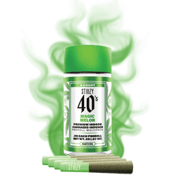 STIIIZY - 40's Infused Preroll Multipack - Magic Melon - 2.5g