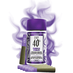 STIIIZY - 40's Infused Preroll Multipack - Purple Punch - 2.5g