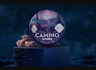 Kiva Camino Sours Gummies - Blackberry CBN 1:1:1