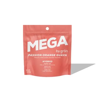Passion Orange Guava [2pk] (50mg THC per Troche, 10mg THC per segment)