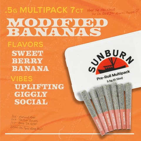 Modified Bananas - 7ct Pre Rolls