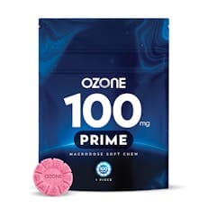 Raspberry Lemonade Prime Macrodose Gummy - 1 Pack (100mg)